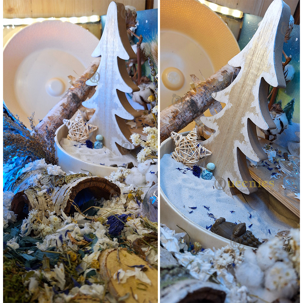 Houten kerstboom
