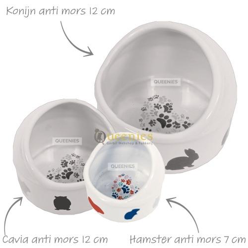 Anti mors voerbak voor Hamster en Gerbil