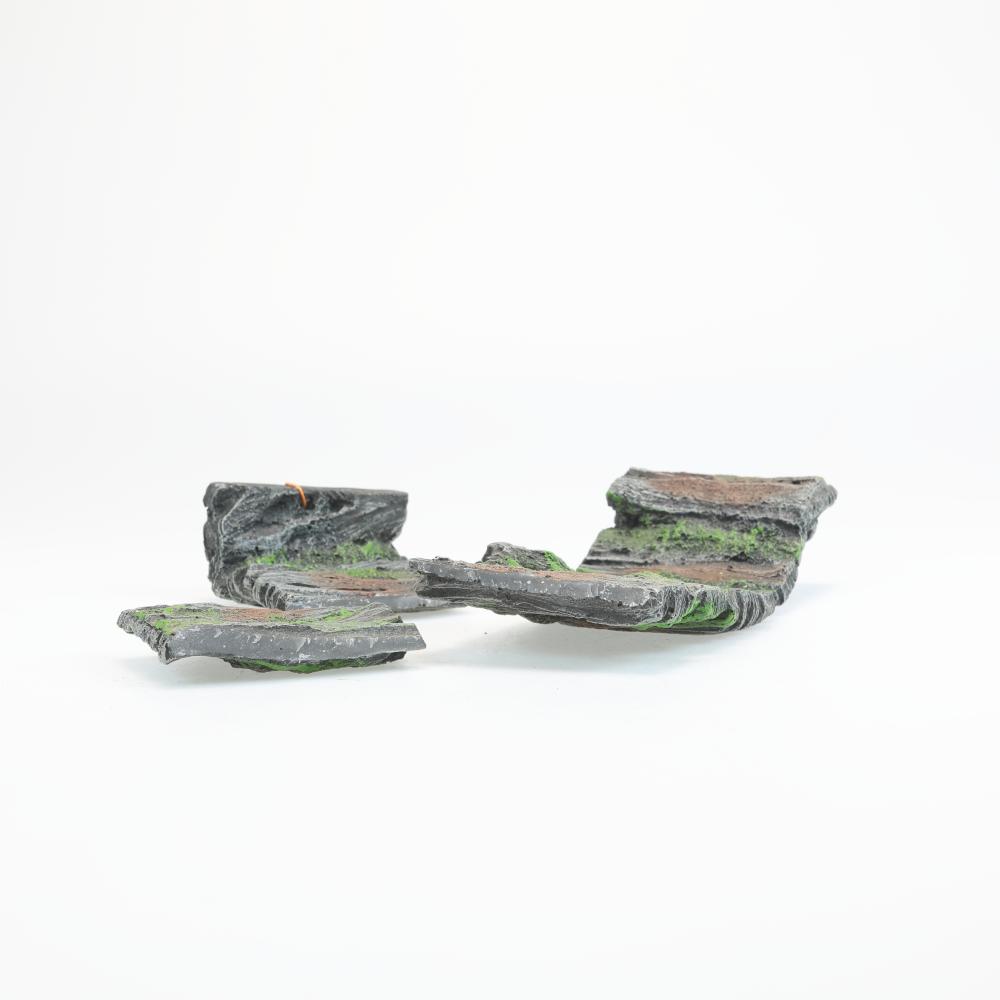 Outlet Producten voor HamsterscapingNatuur getrouwe rots muur 38 cm met mos