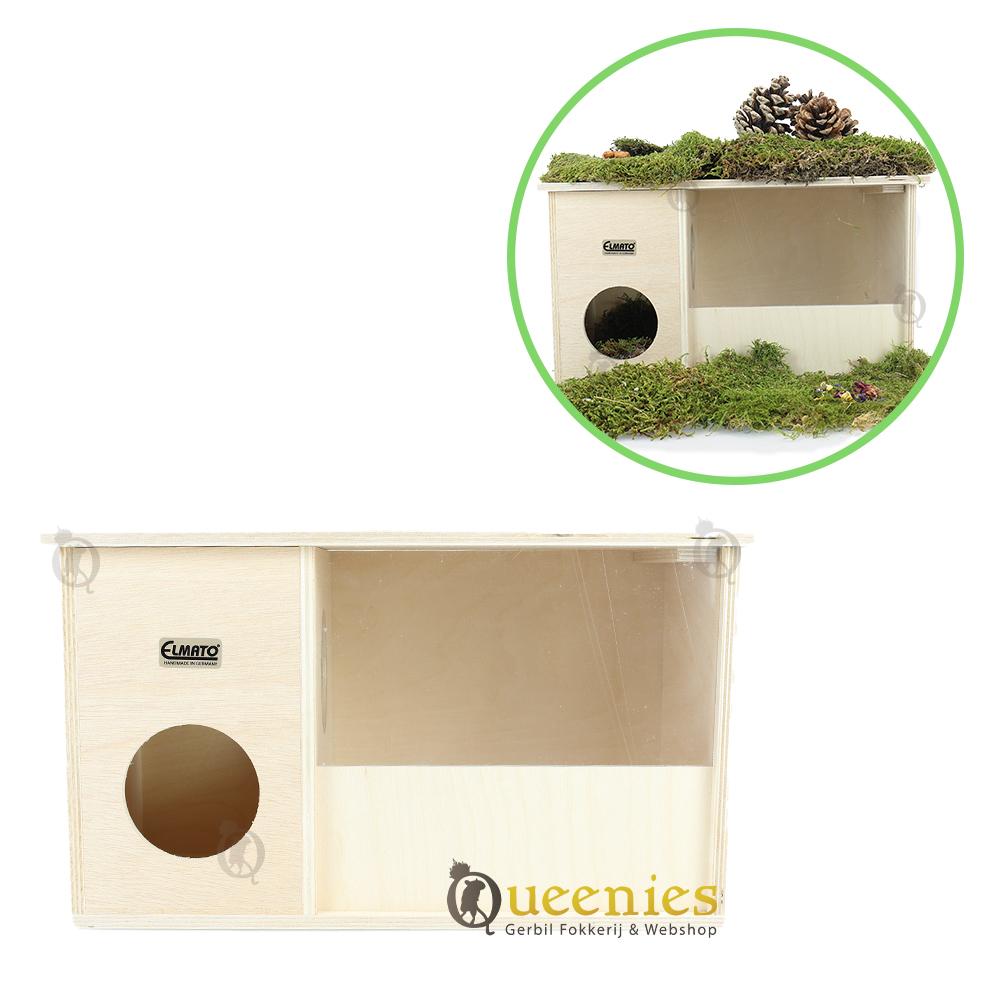 Hamsterscaping badzandhuis voor Goudhamsters