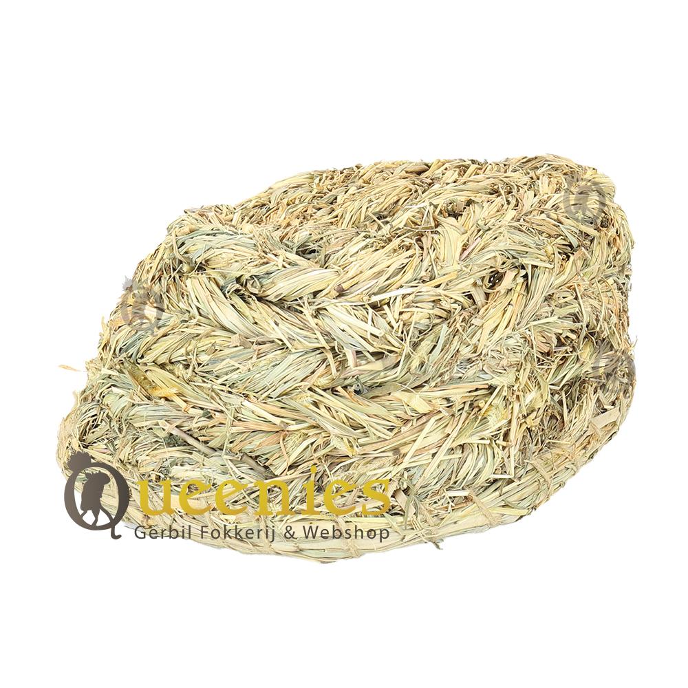Grasnest langwerpig met opening 26 cm