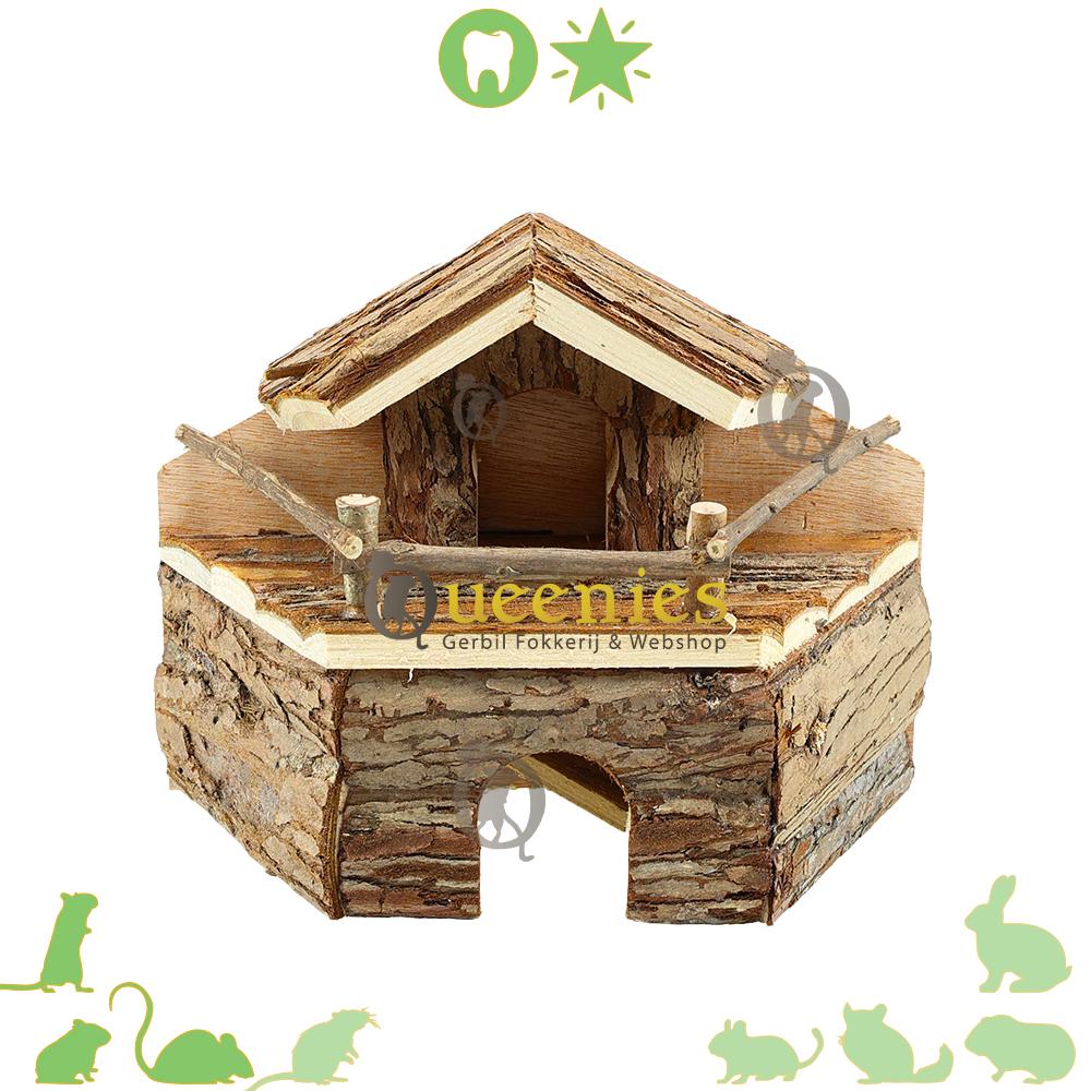 Gerbil huis met 2 etages