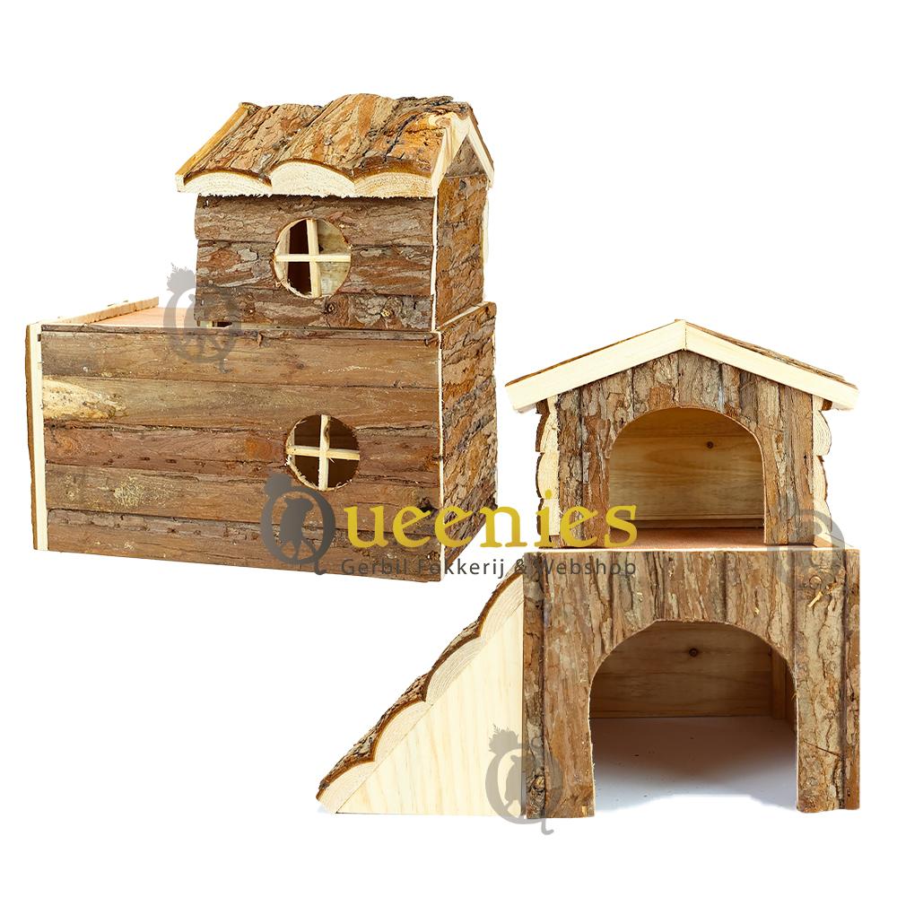 Twee verdiepingen Knaagdieren huis Bjork 30 cm