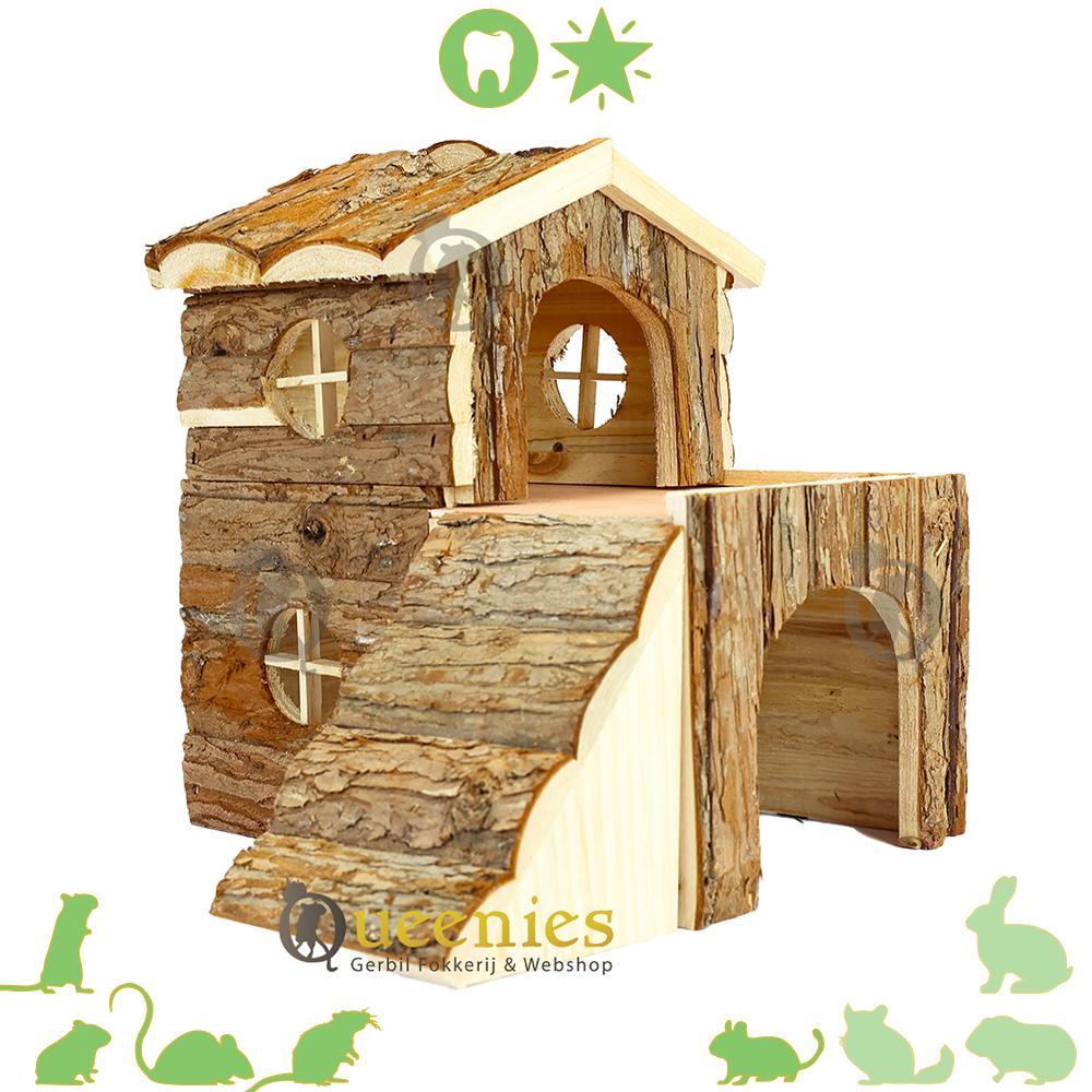 Bjork 30 cm groot Hamster huis voor Goudhamsters