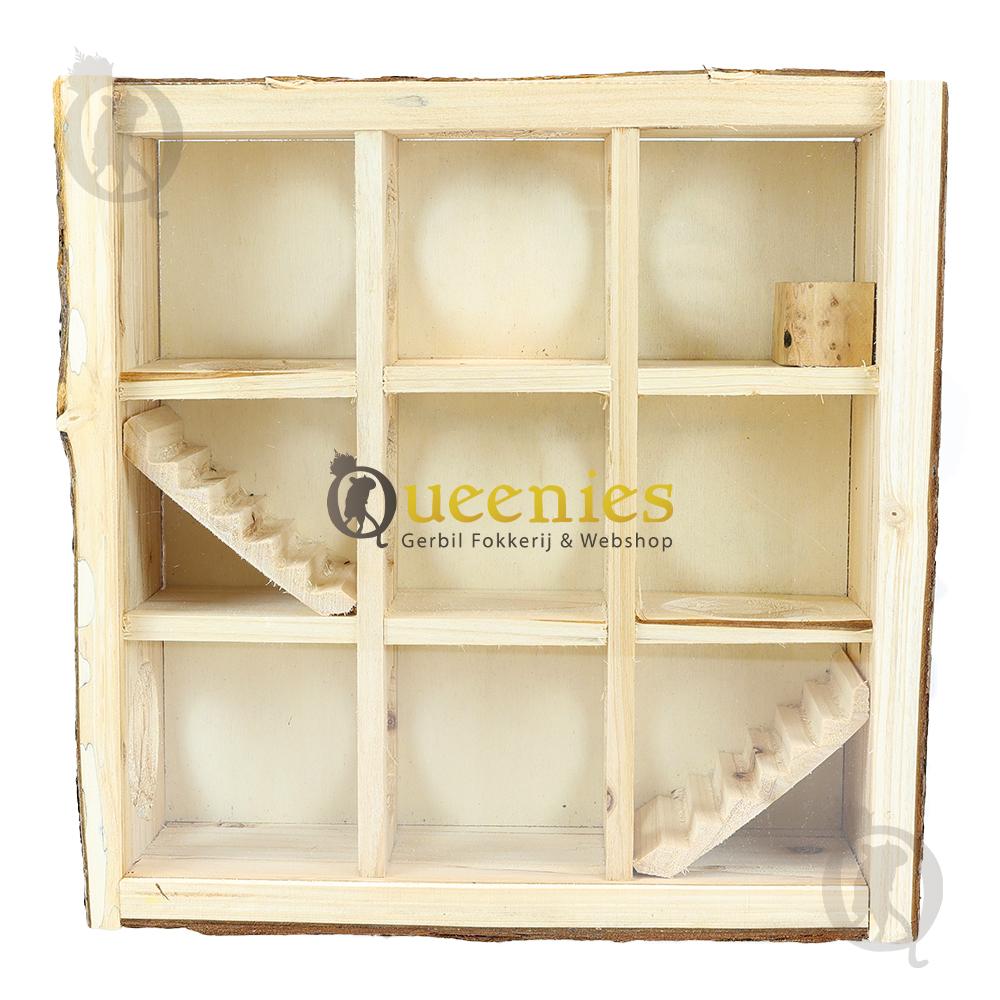Doolhof met gaten voor hamsters