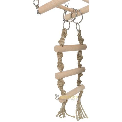 Hangbrug 29 cm met ladder voor knaagdieren 4011905062747