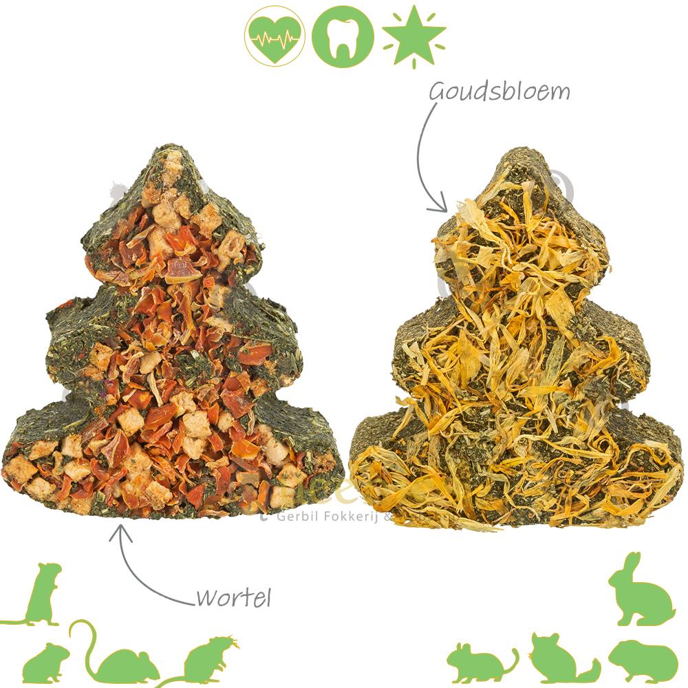 Snack Kerstboom voor knaagdieren