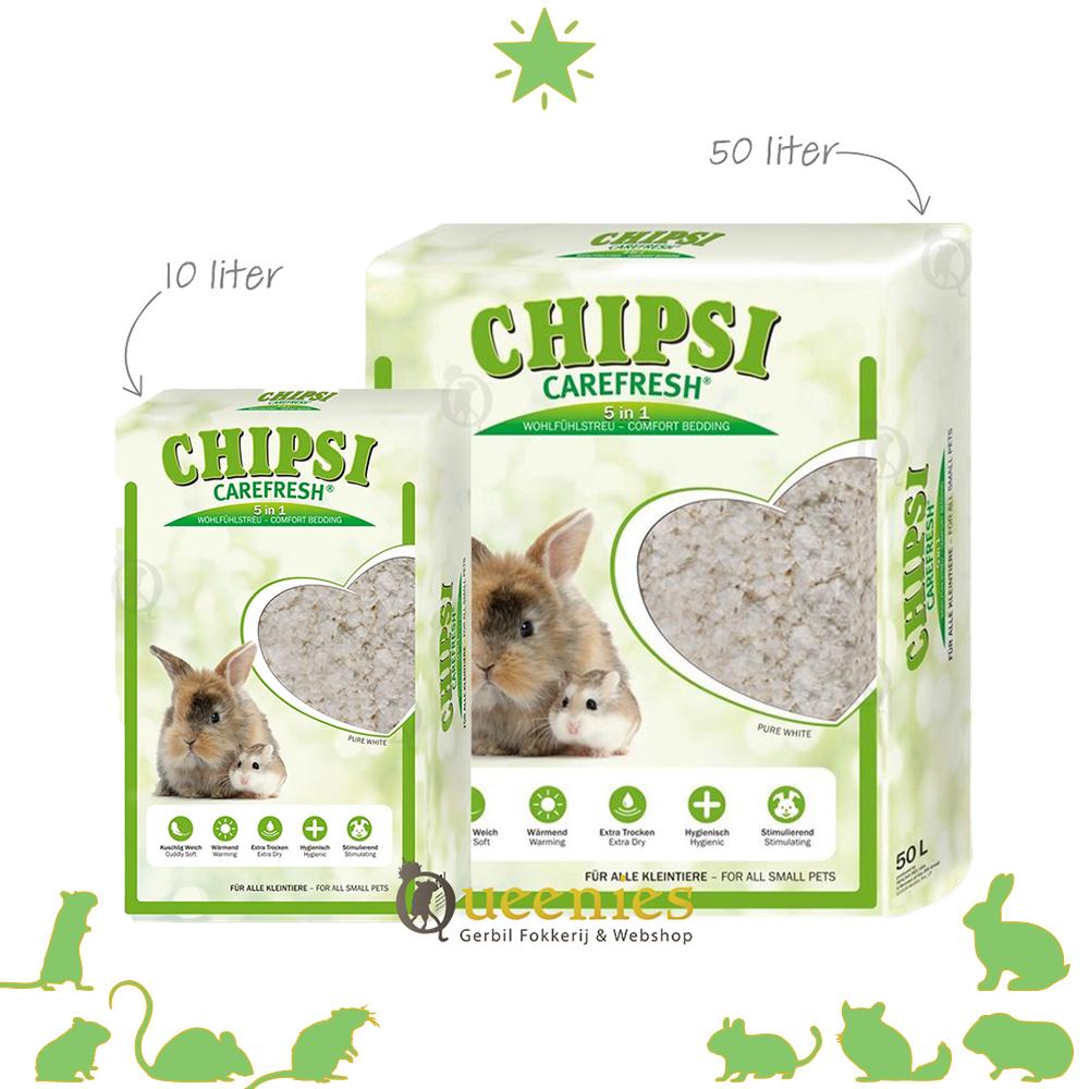 Chipsi Carefresh Ultra wit voor hamsterscaping