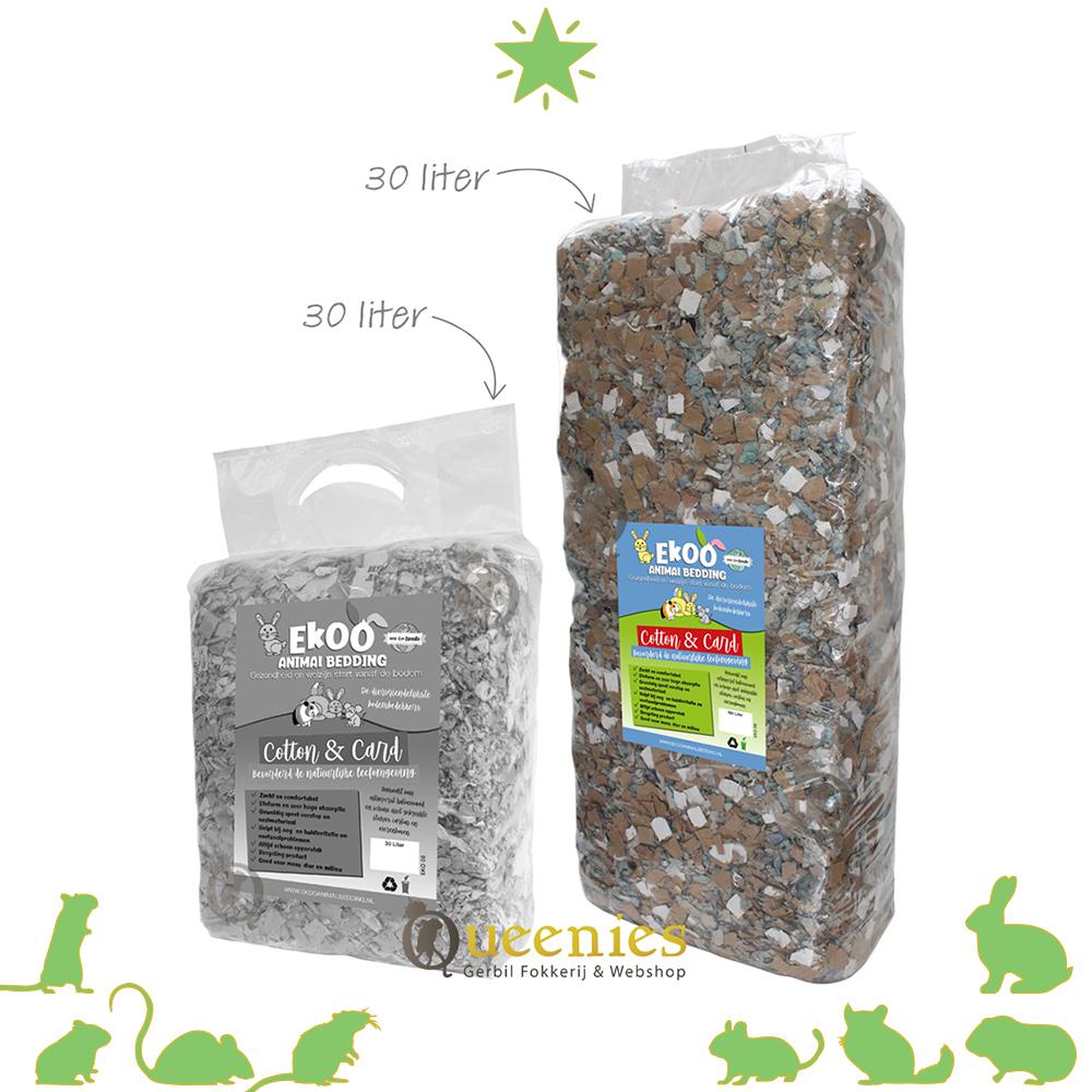 Cotton 'n Card mix 150 liter Eko animal bedding
