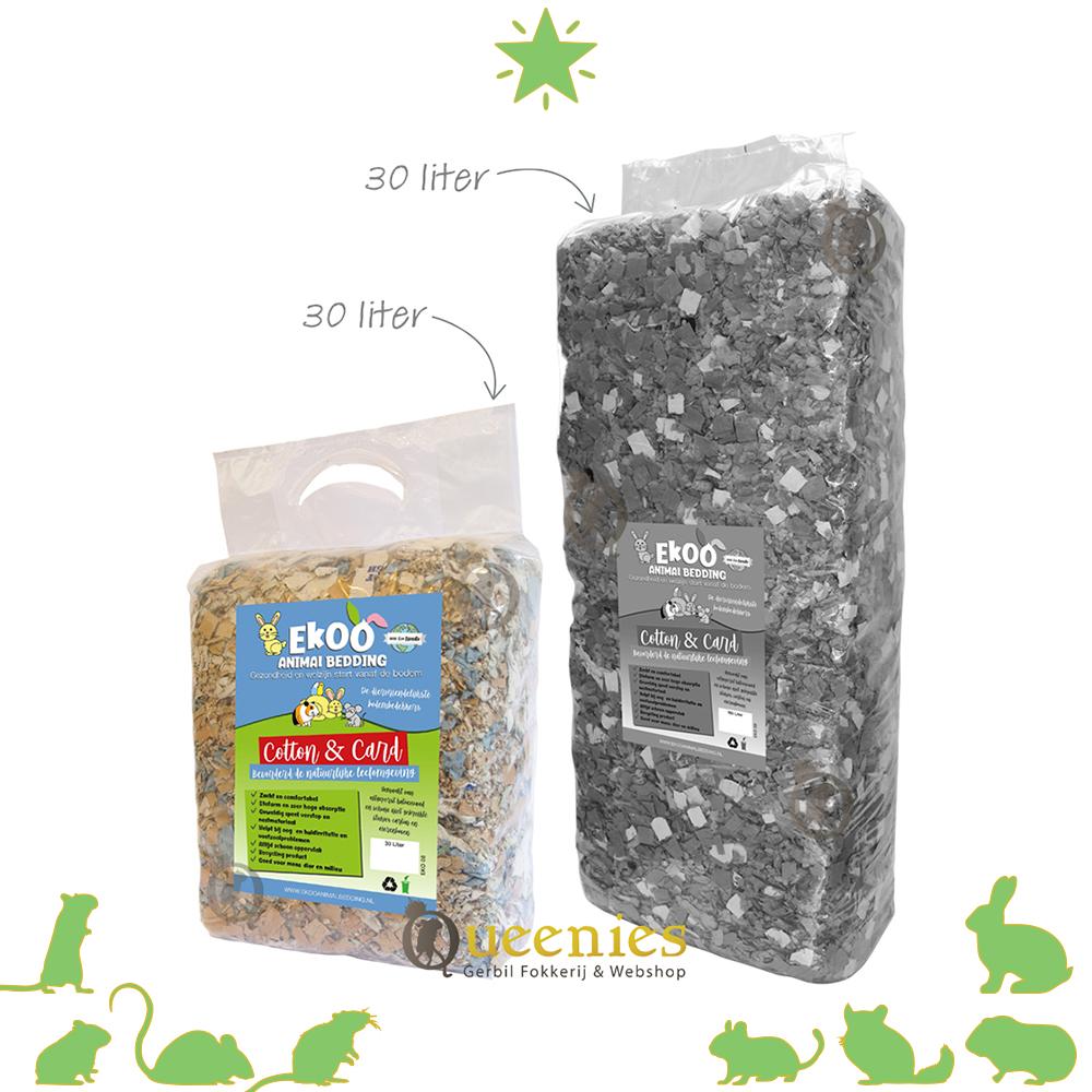 Cotton 'n Card mix 30 liter Eko animal bedding