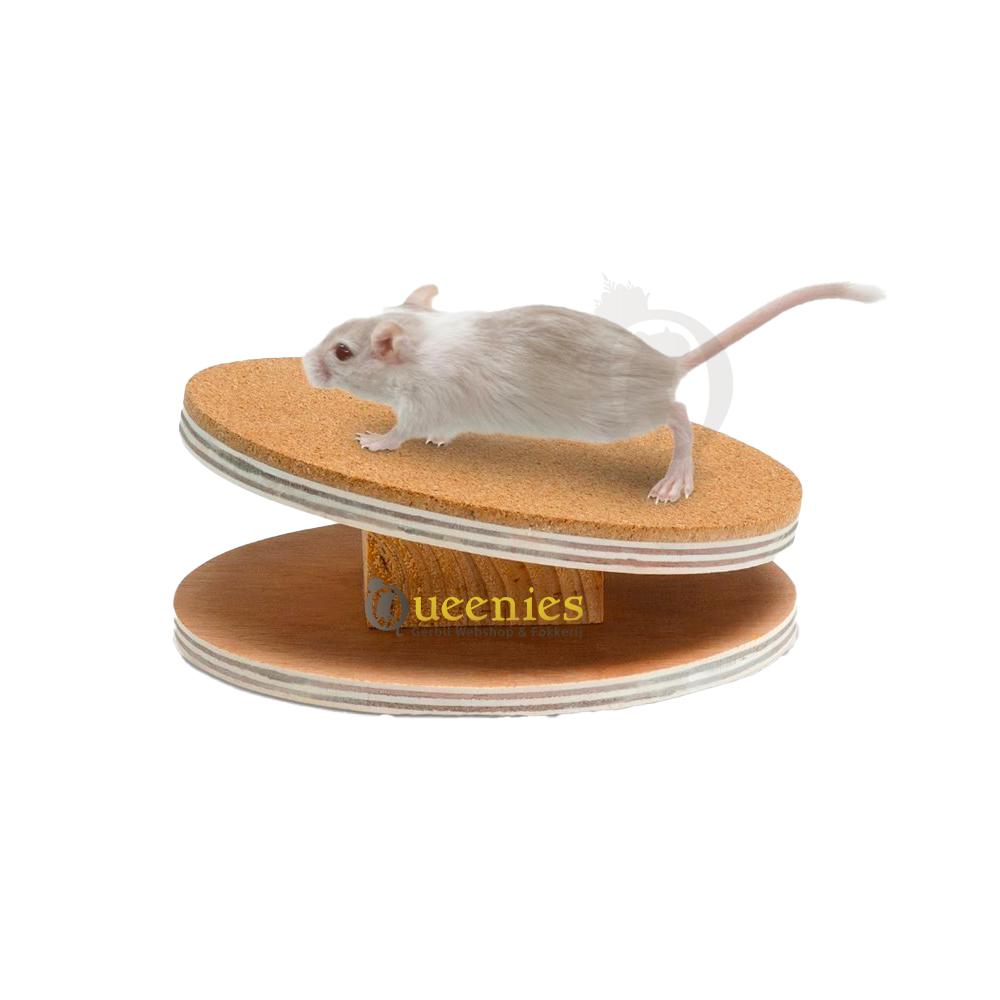 Gerbil Loopschijf met kurk