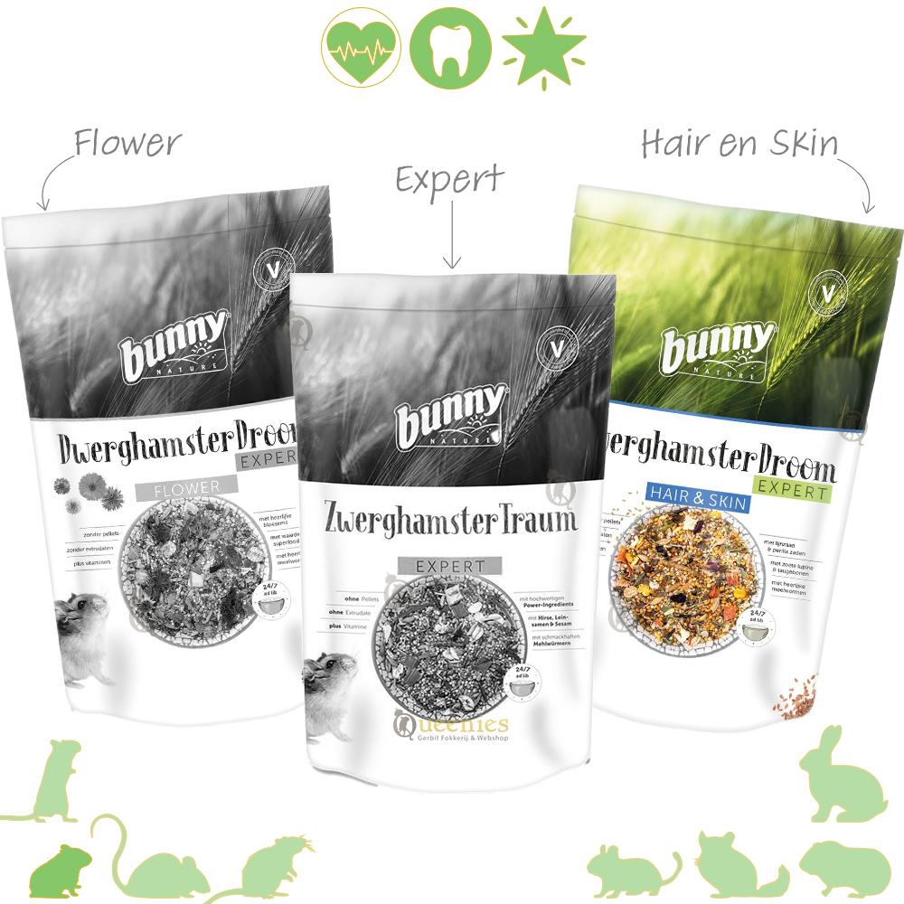 Bunny Expert Nature Dwerghamsterdroom Expert Hair & Skin