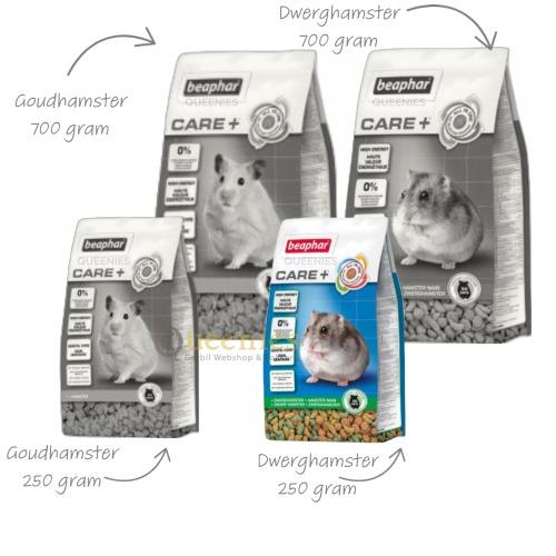 Beaphar Care+ 250 gram Dwerghamstervoer voor Chinese dwerghamster