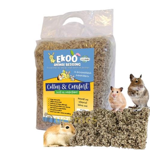 Cotton Comfort katoen bodembedekking voor Hamster