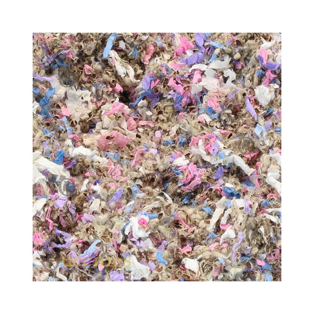 Confetti bodembedekking met veel kleur