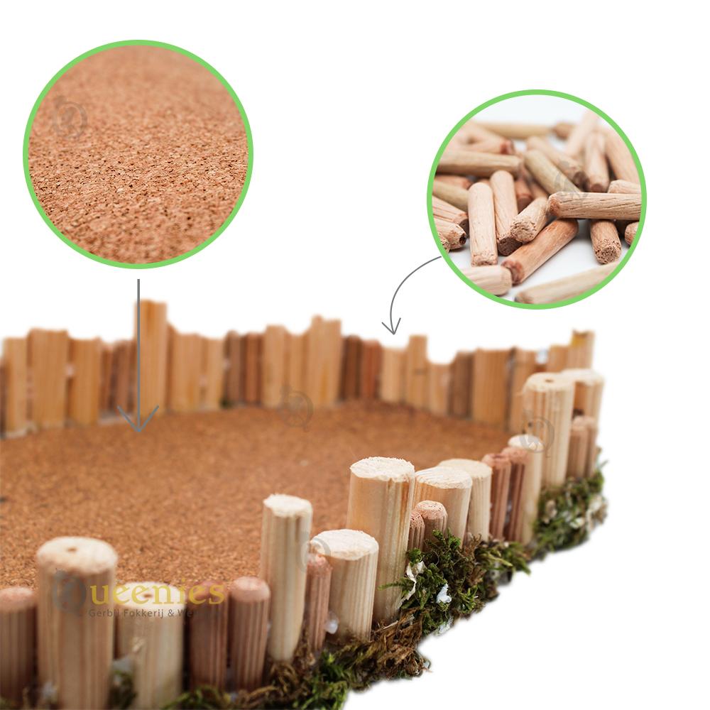DIY hout voor knaagdieren