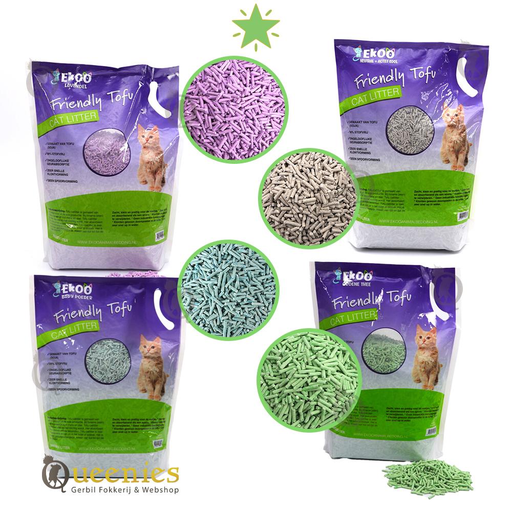 Ekoo Cat Litter - Tofu Kattenbakvulling