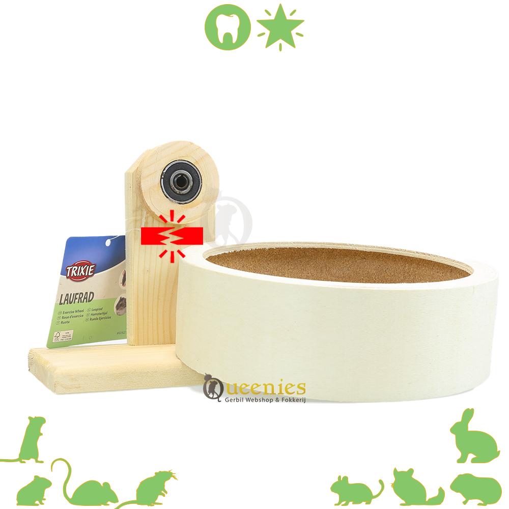 Hamster terrarium voor goudhamster 120x60x60  met houten loopwiel