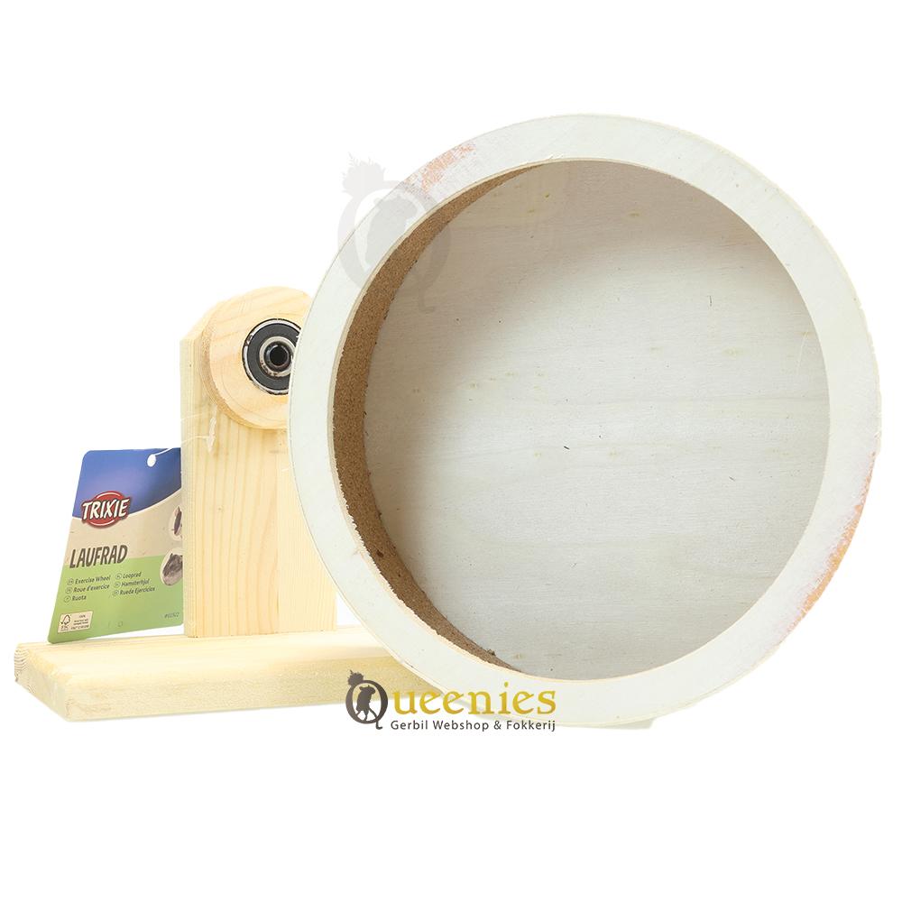 Hamsterkooien met houten loopwiel
