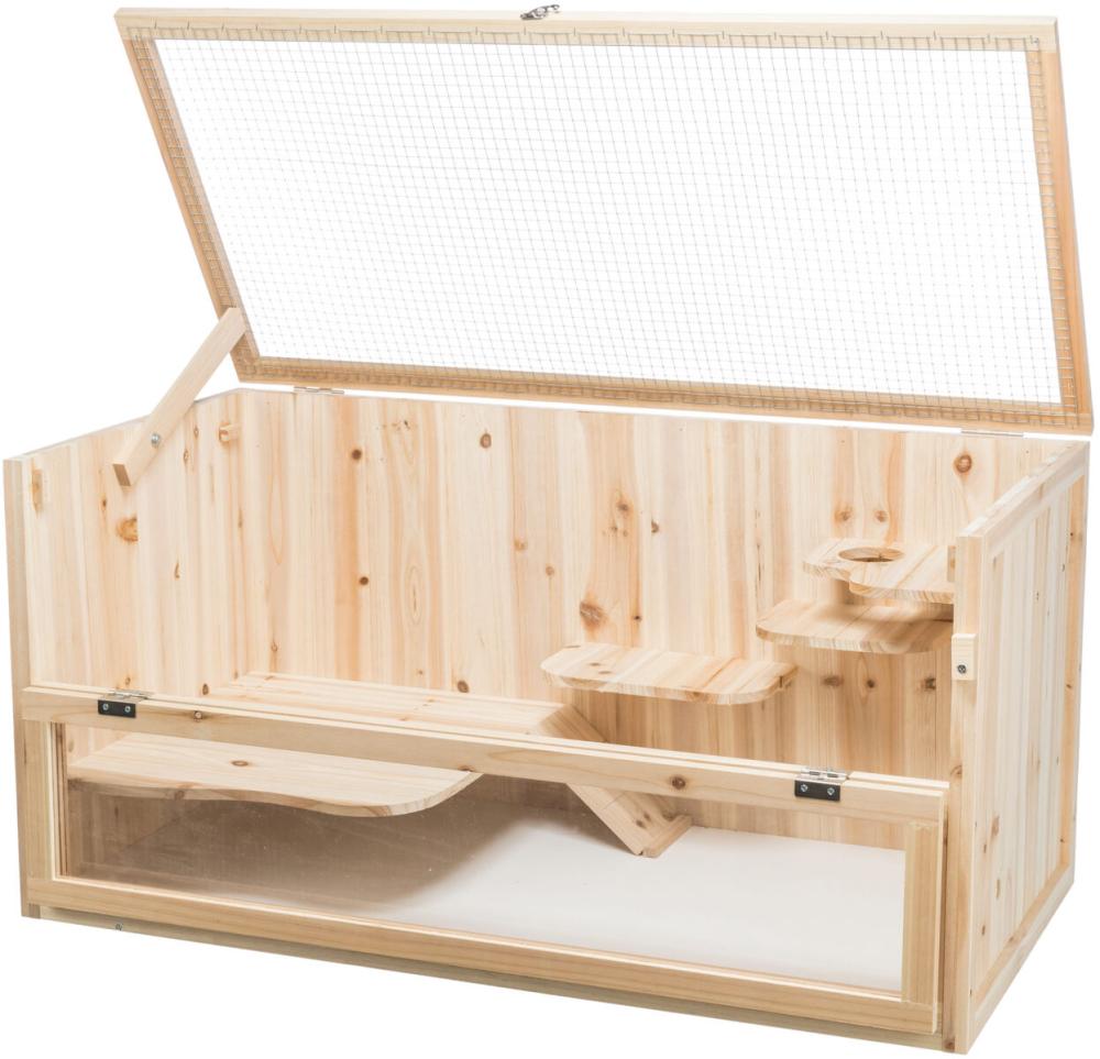 goedkope houten knaagdierenverblijf 100x50x50