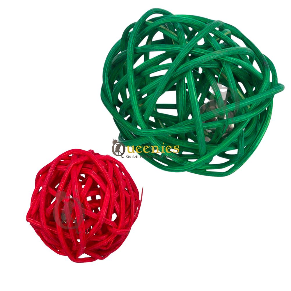 Groene Kerstballen voor Knaagdieren