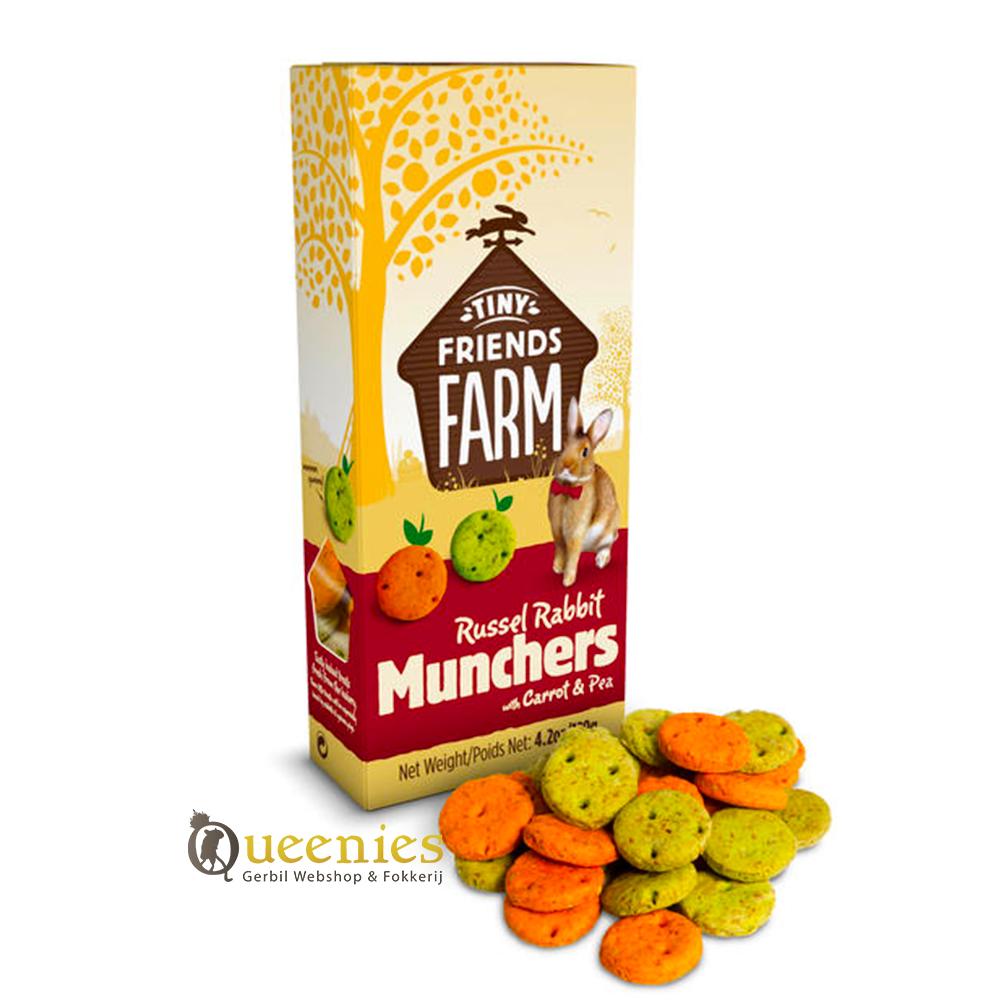 Tiny Friends Farm Russel Rabbit Munchers - Konijnen koekjes voor Knaagdieren